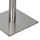 Bazë tavoline Inox HM421, 40x40 cm, lartësi 72 cm, inox