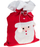 Џиновска вреќа за подароци Santa Claus Giant Gift Sack, 150x100 cm, декоративна, црвена