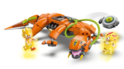 Set ndërtimi LEGO Sonic Super Shadow vs Biolizard 77003, 9+, shumëngjyrësh