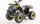 Motor katër rrotash Discoverer 125CC, benzinë, 1 vend, i verdhë