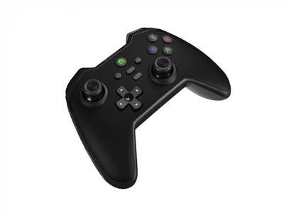 Gamepad wireless Genesis MANGAN 400 NJG-2100, Bluetooth, me dritë LED, i zi