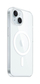 Маска Apple за iPhone 15 Clear Case со MagSafe
