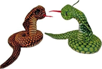 Lodër pelushi gjarpën Sun Day Cobra 167217, 70cm, shumëngjyrëshe