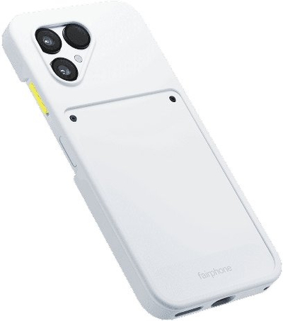 Kapak mbrojtës telefoni Fairphone Protective Case V1, për Fairphone Gen 6, 6.3\", i bardhë