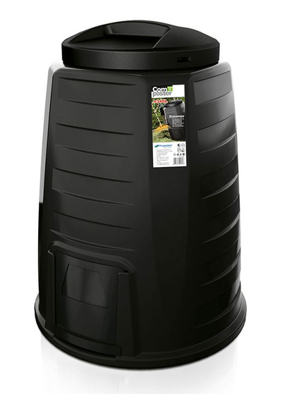 Kompostues Prosperplast Eco Composter 340L, plastik, i zi