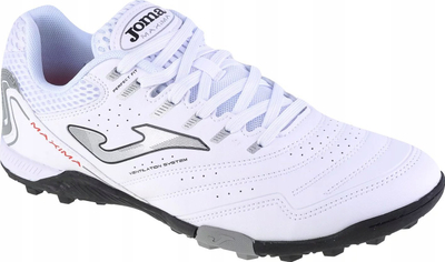 Këpucë futbolli Joma Maxima 2302 TF, turf, nr 46, të bardha