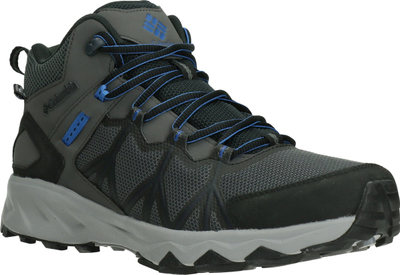 Këpucë malore Columbia Peakfreak II Mid Outdry M, lëkurë natyrale, taban antirrëshqitës, gri