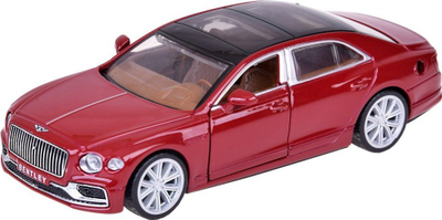 Lodër makinë metalike Bentley Flying Spur Hybrid ZA5046, shkallë 1:38, me dritë edhe zë, ngjyrë burgundy