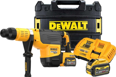 Çekiç rrotullus pa kabllo Dewalt DCH735X2, 54V, brushless, i verdhë