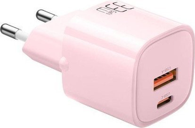 Karikues muri Mcdodo GaN CH-0155, 33W, USB-C USB-A, rozë