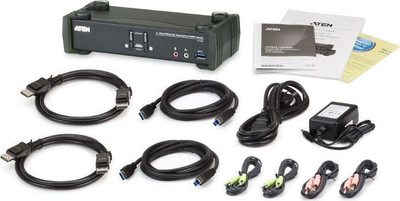 Switch KVM Aten CS1922, 2 porta, 4K, USB 3.0, DisplayPort