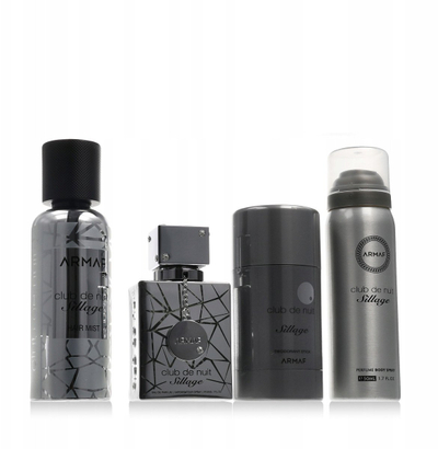 Set parfumi Armaf Club De Nuit Sillage, EDP 30ml, body spray 50ml, neutrale