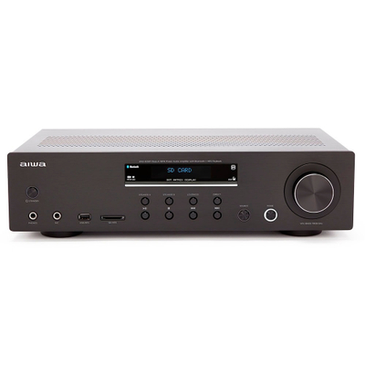 Amplifikator 120W me Bluetooth, USB dhe SD AIWA AMU-120BTBK