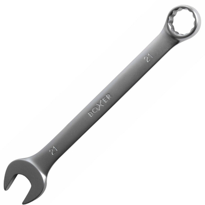 Çelës unazë Boxer Ring Spanner 21 mm, chrome vanadium, 25 cm, argjendtë