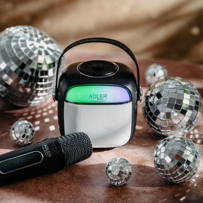 Портативен караоке звучник Adler AD 1199, SD/USB/AUX/Bluetooth