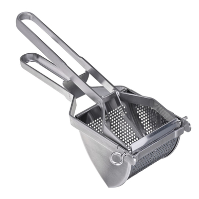 Shtypës patatesh Gefu Potato Press Das Original, çelik inox, argjendtë