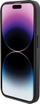 Футрола за телефон BMW Leather Textured Stripe за iPhone 15 Pro 6.1", црна