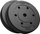 Disqe peshe Sport Blast bituminoze, set 2x15 kg 30 kg, vrimë 27 mm, të zeza