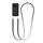 Apple Crossbody Strap, Black