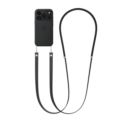 Apple Crossbody Strap, Black