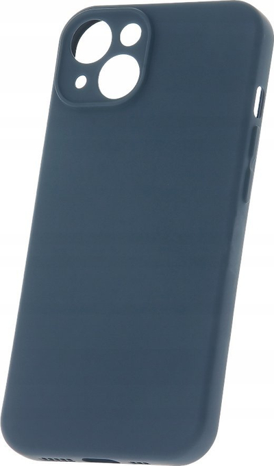 Mbulesë silikoni për telefon Xiaomi Redmi 14C 4G, mat, blu e errët