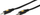Kabllo audio Vivanco 46098, Jack 3.5 mm në 3.5 mm, 0.75 m, e zezë