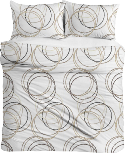 Komplet shtrati Matex Thick Flannel F80A, 220x200 cm, pambuk flanel, shumëngjyrësh