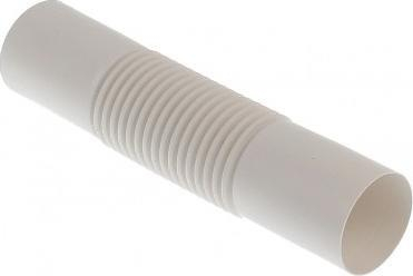 Lidhës elektrik KZ-37, për tuba 37 mm, plastik, i bardhë