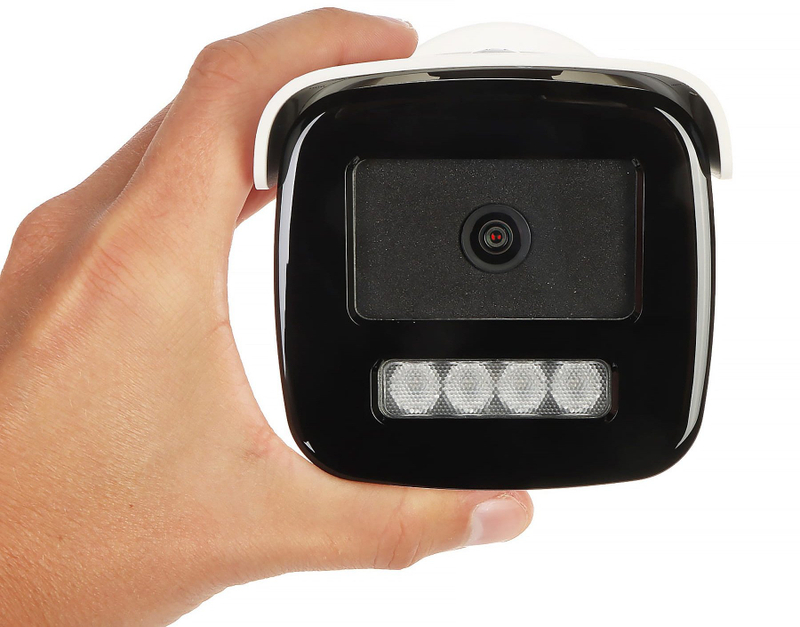 Kamerë IP Hikvision DS-2CD2T43G2-2LI, 4MP, lentë 2.8mm, e bardhë