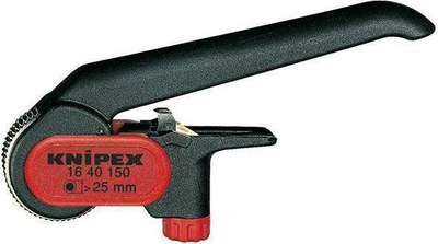Prerëse kabllosh Knipex 16 40 150, deri 25 mm, 150 mm, e zezë