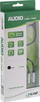 Kabllo audio InLine 99253A, Jack 3.5mm në 2x Jack 3.5mm, 0.25m, e zezë