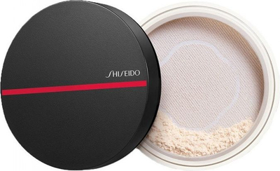Puder fiksues Shiseido Synchro Skin Invisible Silk, pluhur i lirë, transparent