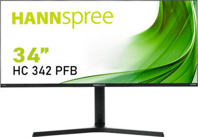 Monitor Hannspree HC342PFB, 34 ", UWQHD, i zi