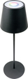 Lampë tavoline Schwaiger LED, 200 lm, RGB, 38 cm, e zezë