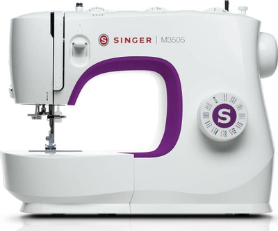 Машина за шиење Singer M3505, 32 бодови, метално куќиште, бела