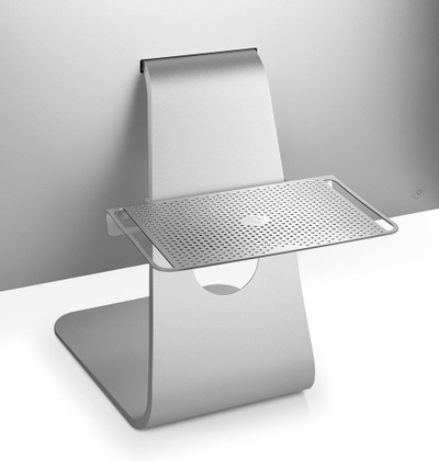 Raft metalik Twelve South BackPack 3, për iMac dhe Apple Display, argjendtë