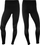 Leggins termoaktiv për femra 4F F116, pa qepje, të zeza