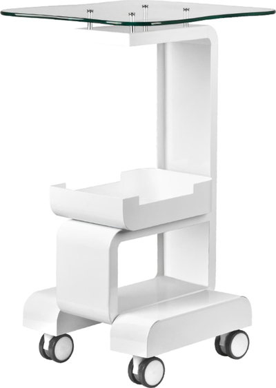 Tavolinë kozmetike Activeshop Device 082, për aparatura, e bardhë