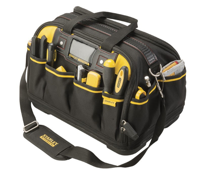 Çantë veglash Stanley Tool Bag SFMST1-73607, bazë polipropileni, me rrip shpatulle, e zezë