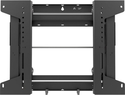Mbajtëse murale videowall Edbak VWPOPS55 L, 42–55\", pop out, e zezë