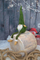 Figurë dekorative kopshti Saska Garden GNOME, 30cm 15cm, e gjelbër