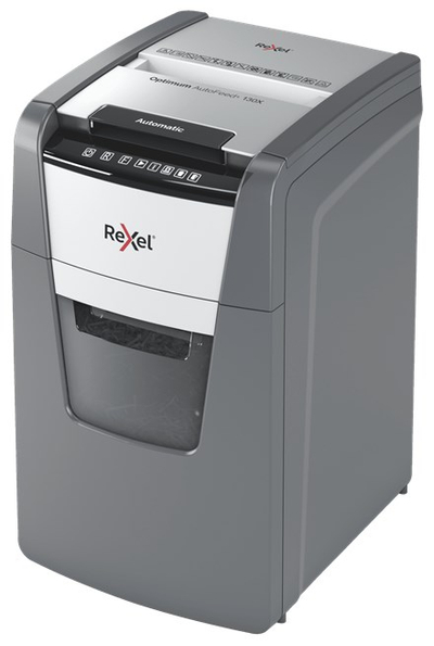 Makinë shkatërrimi dokumentesh Rexel AutoFeed+ 130X, P-4, 44L, gri