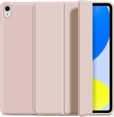 Mbështjellës tablet Tech-Protect SmartCase për iPad 10.9 2022, me funksion wake sleep, rozë