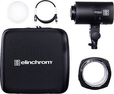 Set drite LED Elinchrom LED 100 C, ndriçim i vazhdushëm RGB, portativ, e bardhë