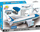 Set ndërtimi Cobi Bricks Boeing 747 Air Force One, mbi 1000 copa, 40 cm, shumëngjyrësh