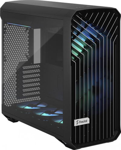 Kasë Fractal Design Torrent RGB TG Light Tinte, e zezë, Full Tower