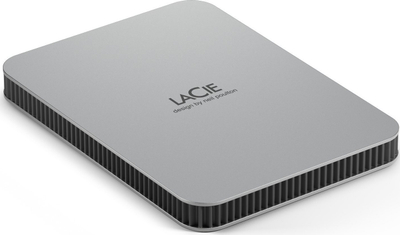Надворешен диск LaCie Mobile Drive V2, 2TB, USB C, сребрена боја