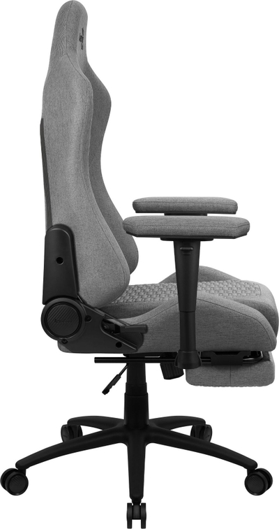 Karrige lojrash Aerocool Royal AeroWeave, deri 150 kg, krahë 2D, gri