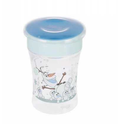 Gotë NUK Magic Cup Frozen Olaf, 230ml, 8M+, shumëngjyrëshe