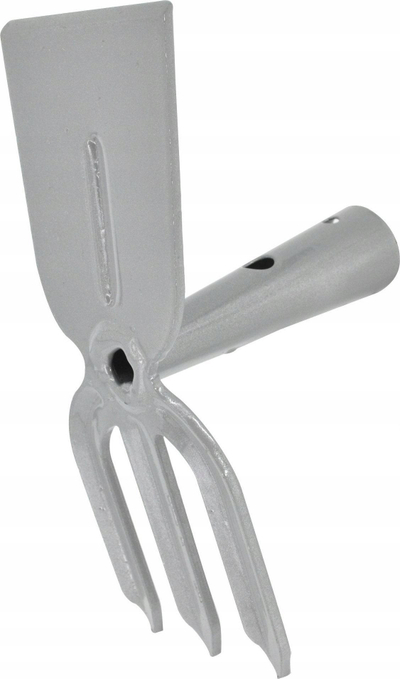 Kokë sapele kopshti Awtools, dyanshme, pa bisht, gri